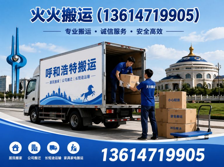 呼和浩特火火搬运展示图